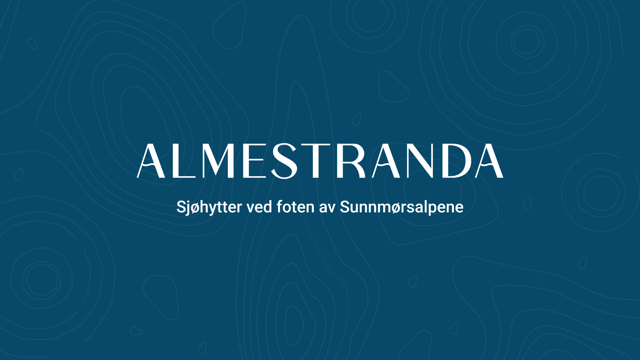 sjøhytte logo design