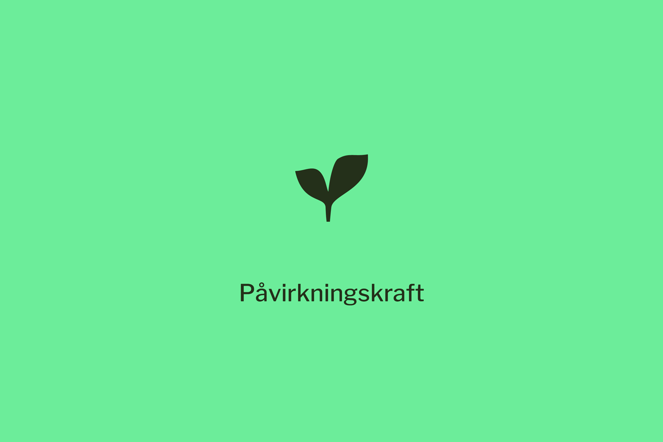 Grafiske ikoner og verdier fra Spring Trainees visuelle identitet.