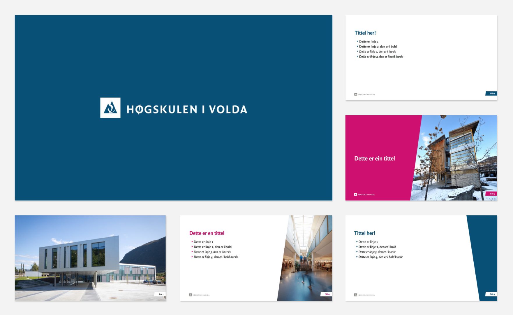 presentasjon mockup