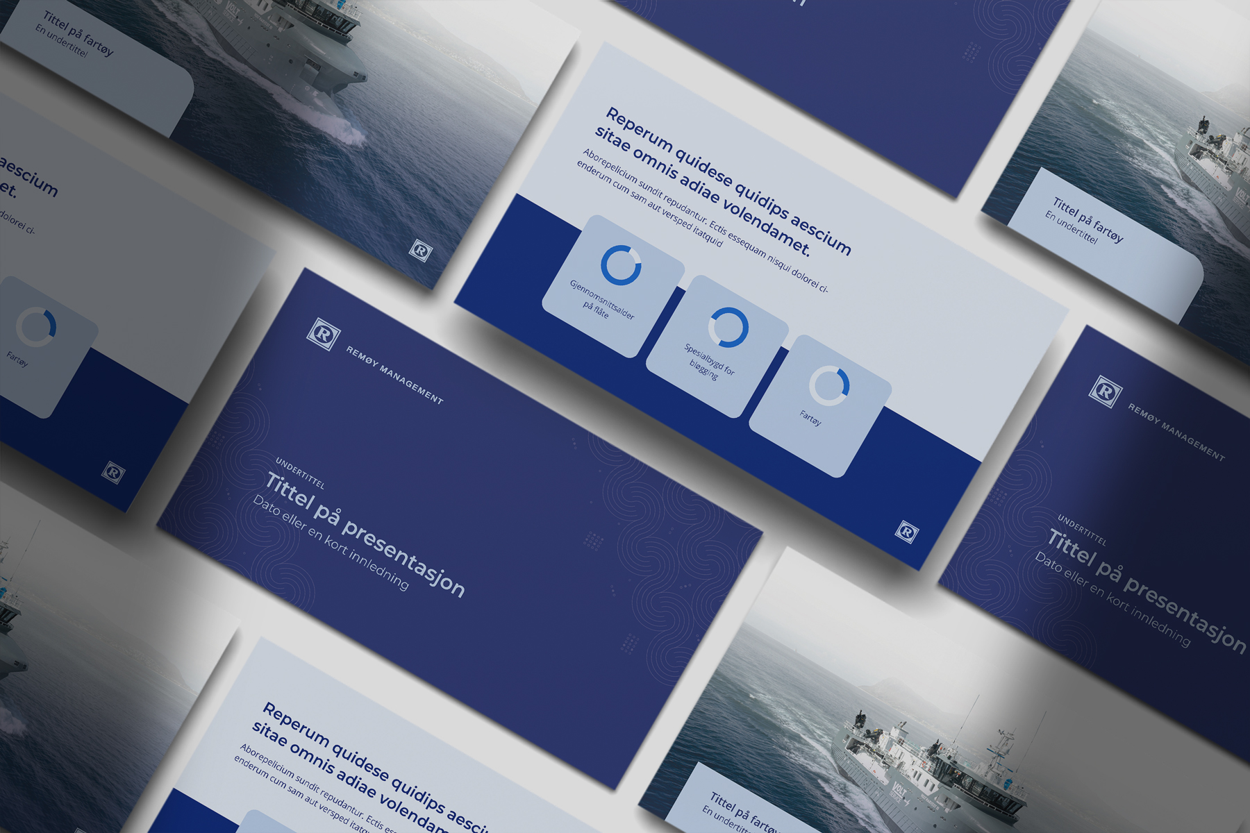 Remøy management bedriftspresentasjon powerpoint